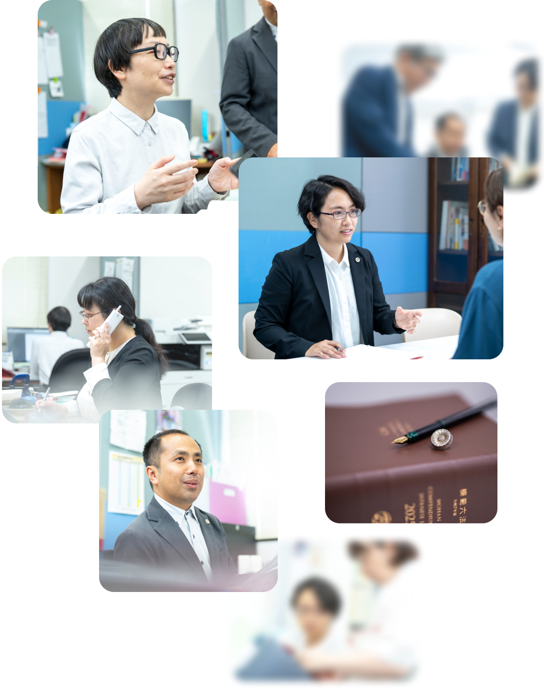 小山法律事務所で働く人々の写真